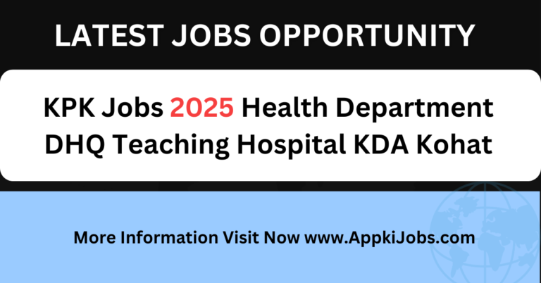 KPK Jobs 2025