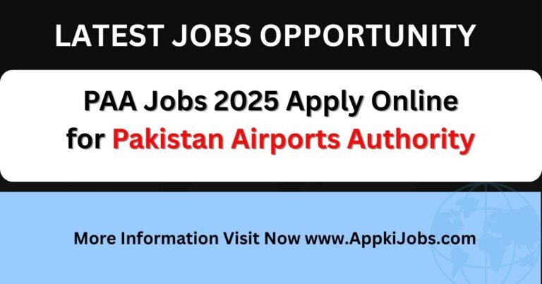 PAA Jobs 2025 Apply Online